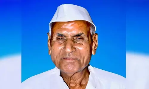 father of MP Brijmohan Agarwal