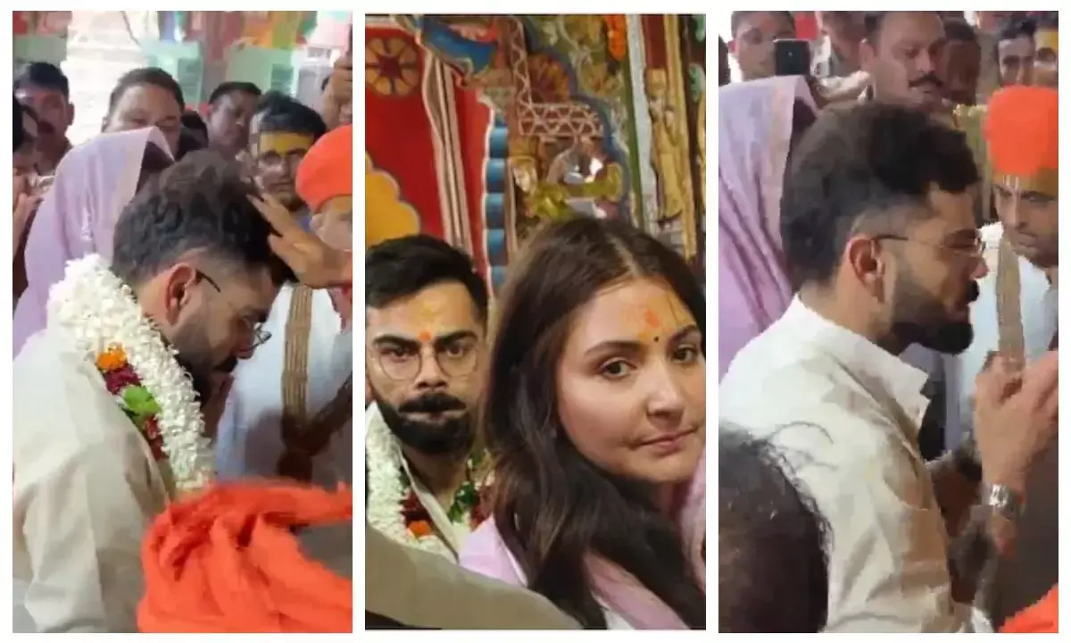 विराट-अनुष्का चुपचाप अयोध्या पहुंचे, रामलला के दर्शन किए; हनुमानगढ़ी में भी टेका माथा