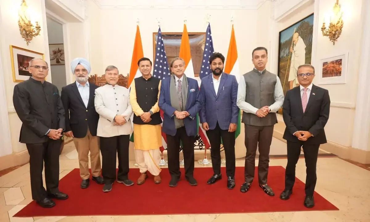 All-party delegation in New York