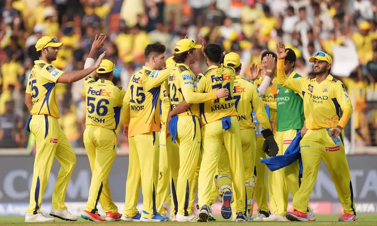 Chennai thrashed GT by 83 runs, Conway-Brevis fifty; Noor-Anshul took 3-3 wickets