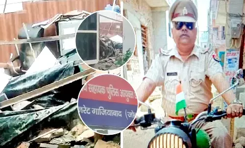 SI died due to collapse of roof of ACP office in Ghaziabad