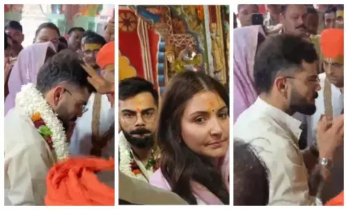 विराट-अनुष्का चुपचाप अयोध्या पहुंचे, रामलला के दर्शन किए; हनुमानगढ़ी में भी टेका माथा