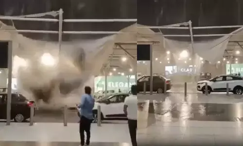 Delhi IGI Airport roof collapsed