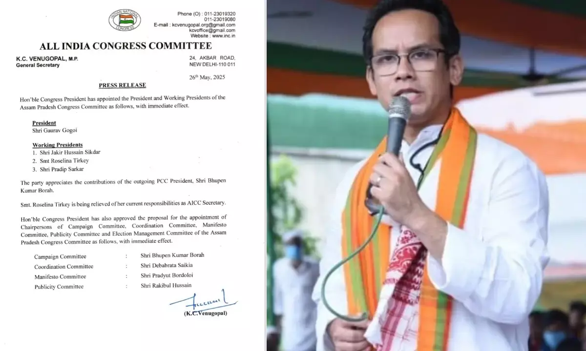Gaurav Gogoi APCC Chief