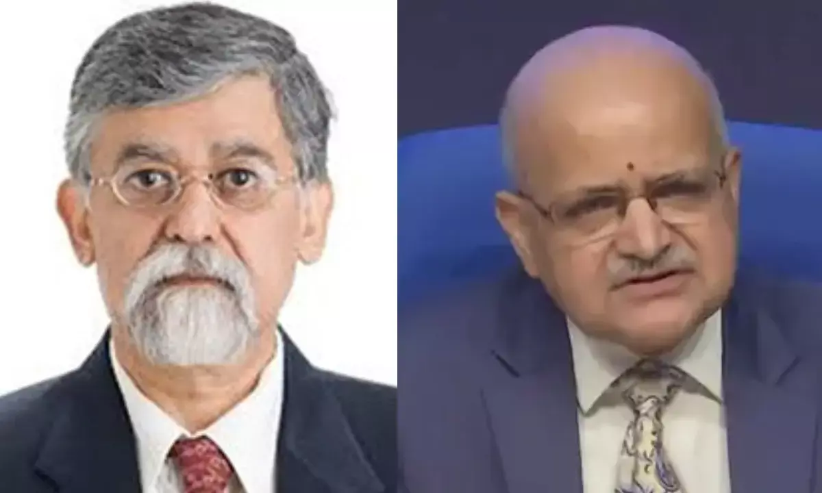 Dr. Arvind Virmani and BVR Subrahmanyan