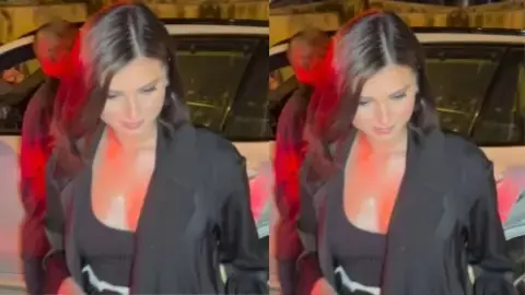 एक्ट्रेस तारा सुतारिया का बॉस लेडी लुक वायरल, ब्लैक ब्लैजर में कमाल की लगीं