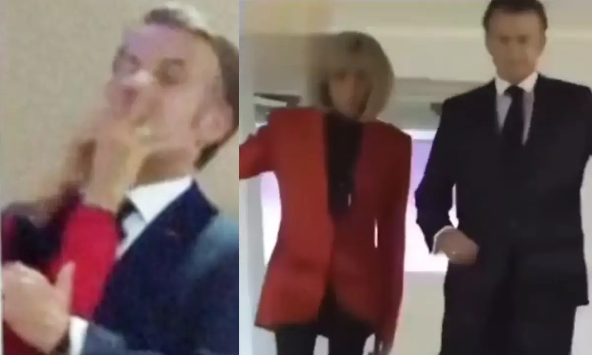 हनोई में फ्रांस के राष्ट्रपति इमैनुएल को पत्नी ब्रिगिट ने जड़ा थप्पड़? सोशल मीडिया पर मची हलचल