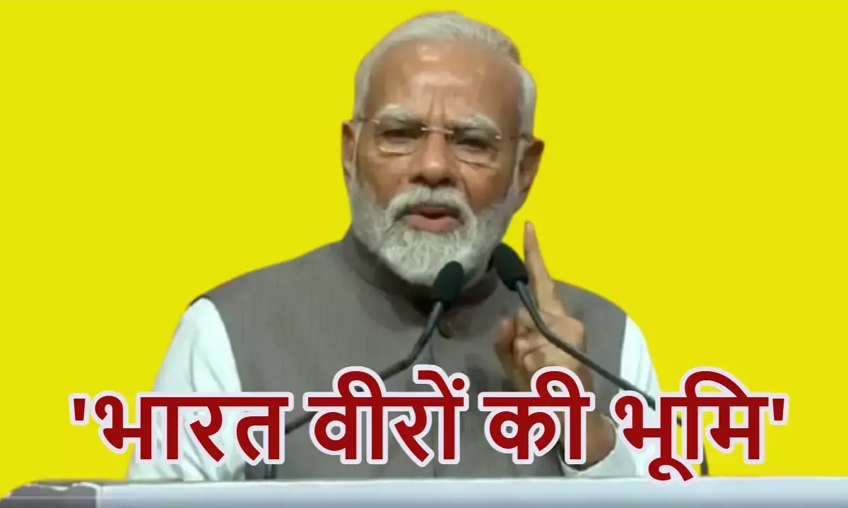 बोले-अभी तो कुछ किया नहीं और PAK के पसीने छूट गए; देखें वीडियो बोले-अभी तो कुछ किया नहीं और PAK के पसीने छूट गए; देखें वीडियो