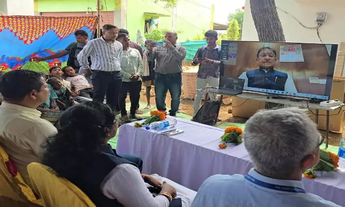 पामेड़ में खुली ग्रामीण बैंक की शाखा, सीएम साय ने किया वर्चुअल शुभारंभ