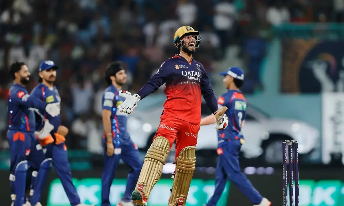 Royal Challengers Bangalore beat Lucknow Super Giantsby 6 wickets, Jitesh sharma-Virat kohlis fifty; RCB Qualifier-1 confirmed