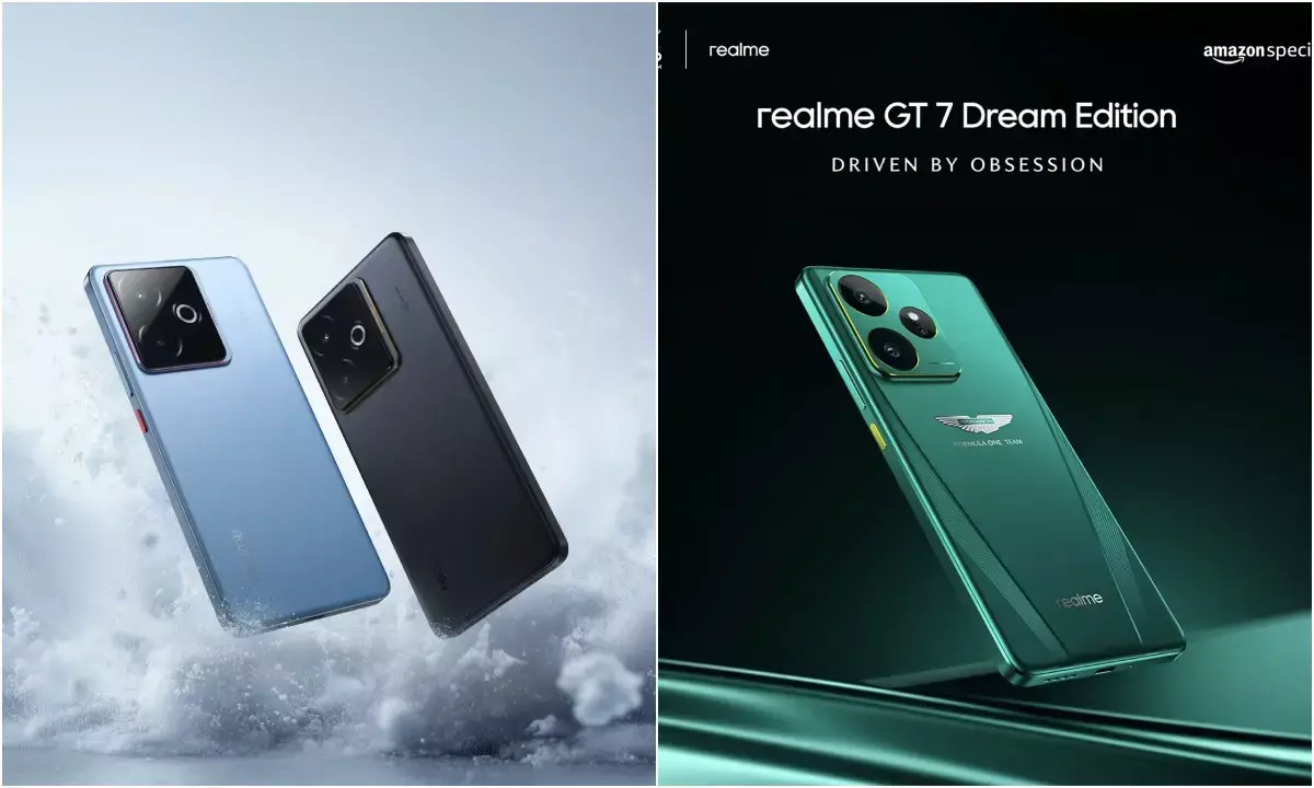 Realme GT 7, GT 7T and GT 7 Dream Edition Launch in india Realme GT 7, GT 7T and GT 7 Dream Edition Launch in india