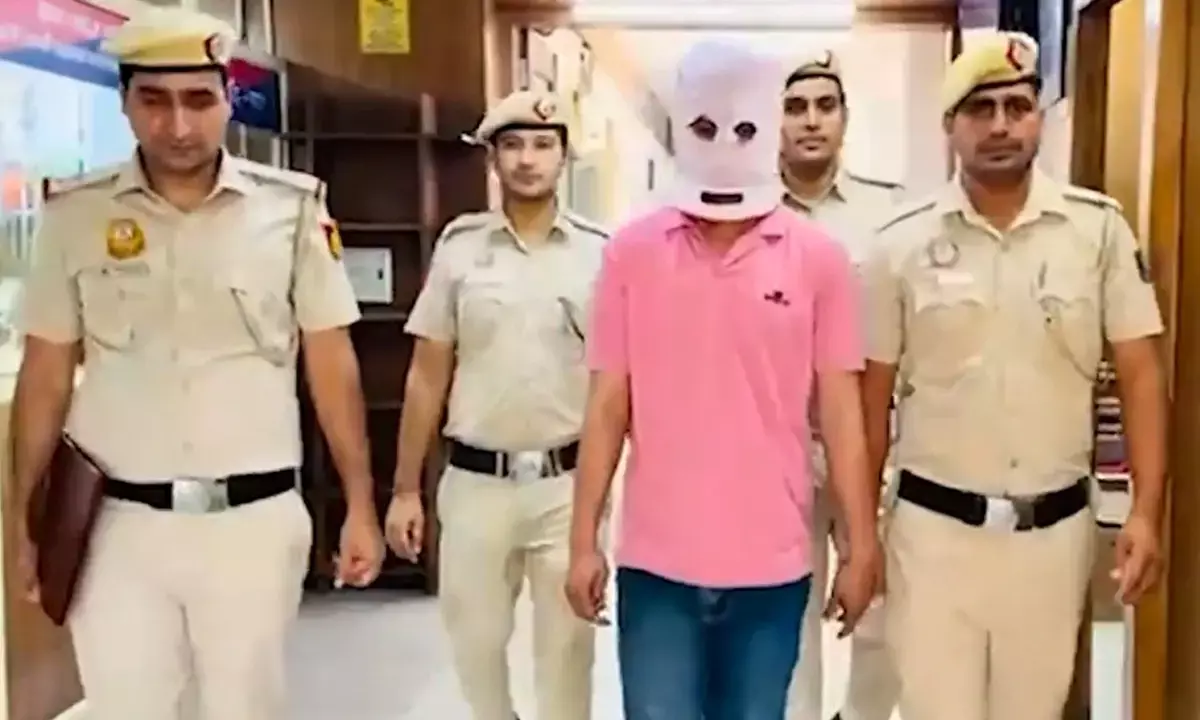 The accused is in the custody of Delhi Police