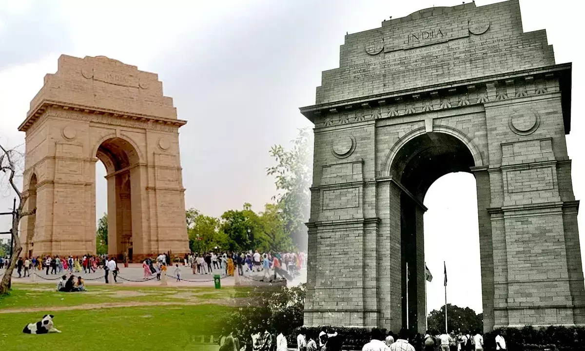 भारतीय शहीदों के शौर्य का प्रतीक है इंडिया गेट, 10 साल में बनकर हुआ था तैयार