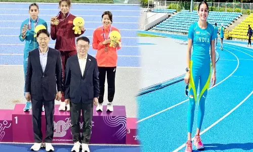 साउथ कोरिया में एशियाई चैंपियनशिप में पूजा ने जीता सिल्वर, 800 मीटर में गोल्ड की उम्मीद