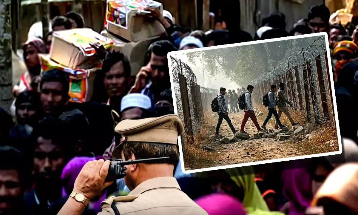 Delhi Police deported 520 illegal Bangladeshis to Bangladesh