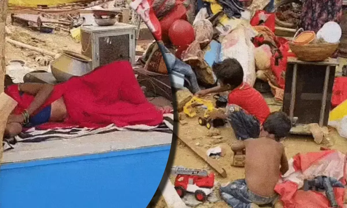 Sidhi Bulldozer action