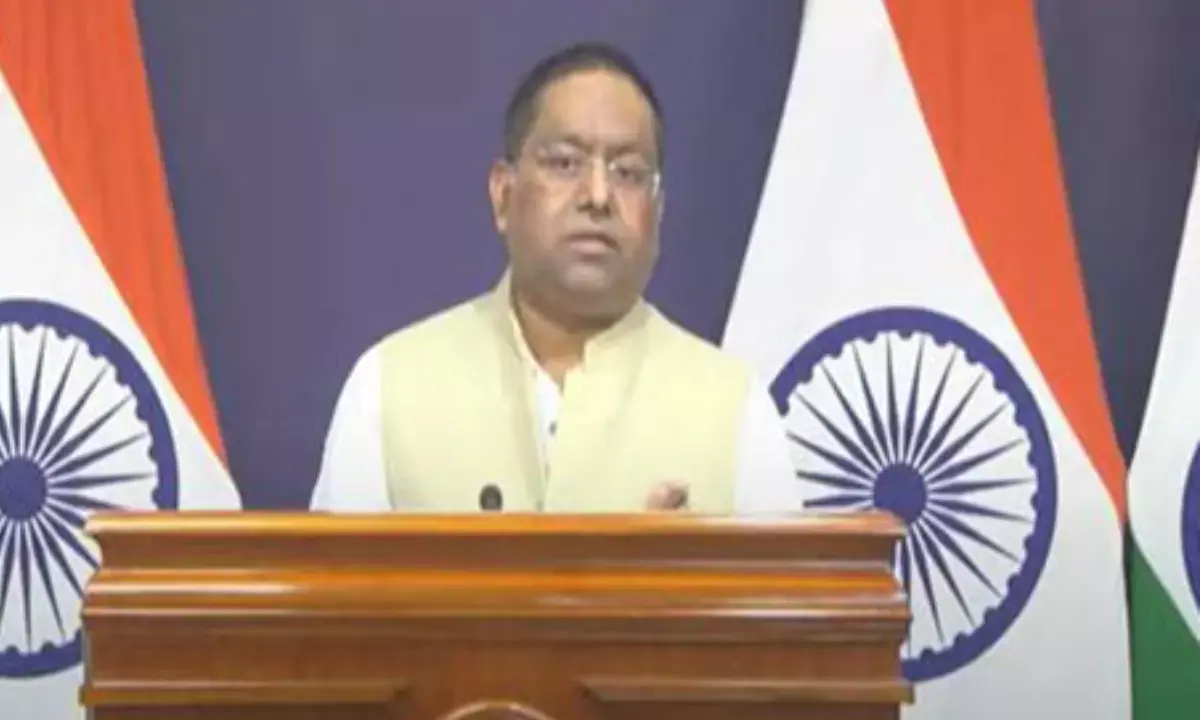 MEA spokesperson Randhir Jaiswal