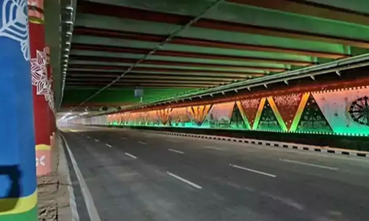 द्वारका एक्सप्रेसवे पर टनल का ट्रायल रन शुरू, एक घंटा जल्दी पहुंचेंगे IGI एयरपोर्ट