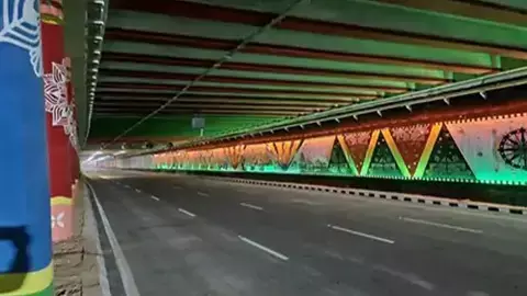 द्वारका एक्सप्रेसवे पर टनल का ट्रायल रन शुरू, एक घंटा जल्दी पहुंचेंगे IGI एयरपोर्ट