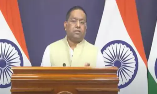MEA spokesperson Randhir Jaiswal