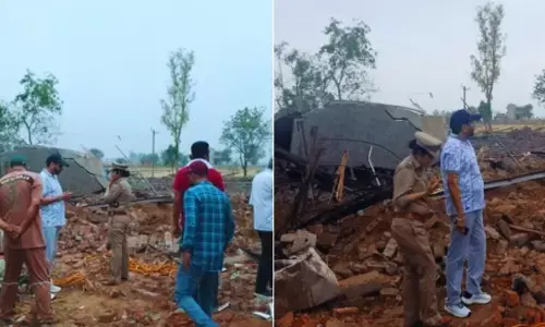 Blast in a 2-storey factory in Sri Muktsar Sahib