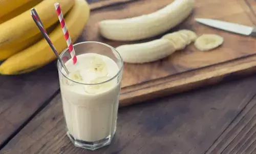 banana with milk benefits
