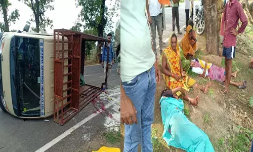 22 people were injured when a high speed Metador overturned