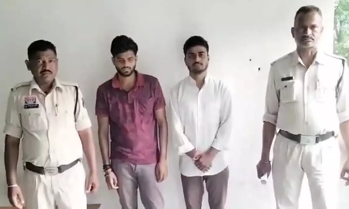 Two accused in police custody