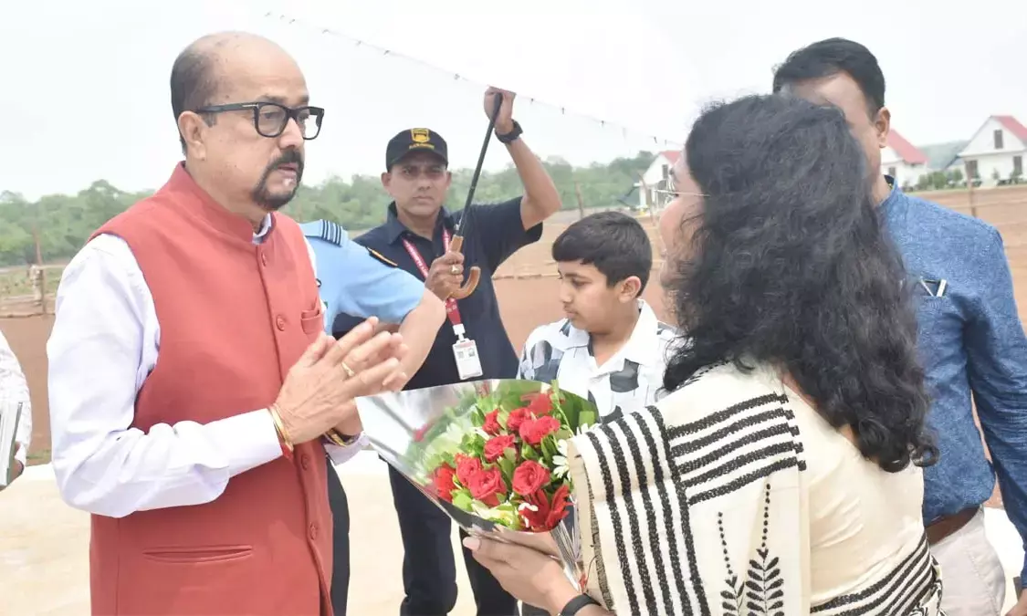 Chhattisgarh Governor Ramen Deka reached Balod