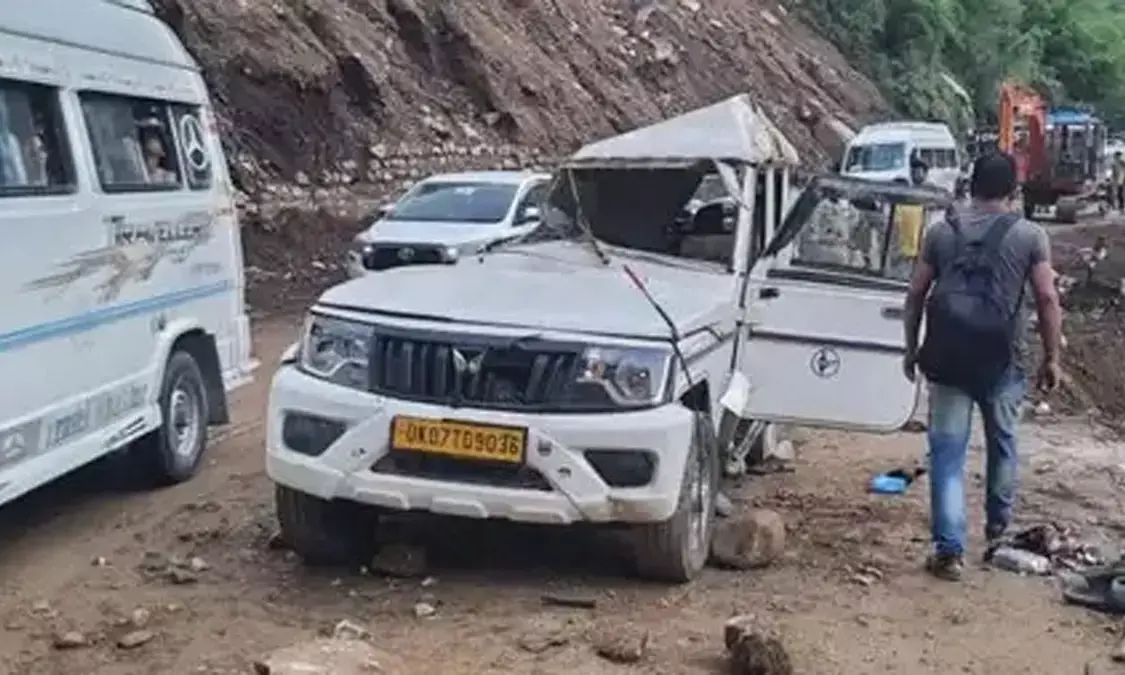 दुर्ग से केदारनाथ धाम जा रहे दो तीर्थयात्रियों की मौत, चार घायल