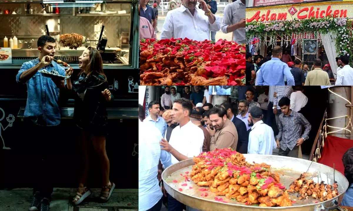 aslam chicken opens outlet in srinagar