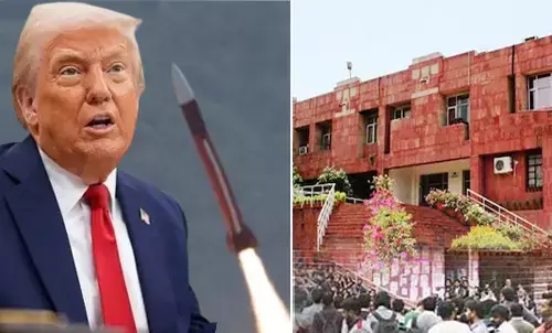 JNU Controversy Donald Trump