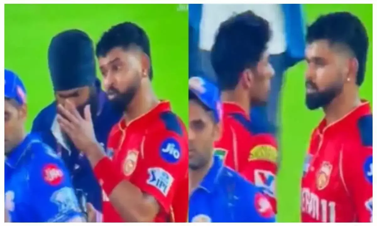 shreyas iyer shashank singh video