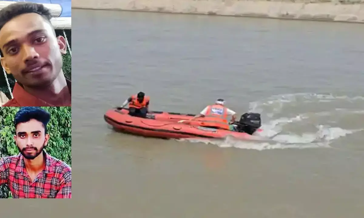 पिता को फोन कर नहर में कूदा छोटा बेटा, बड़ा बचाने गया तो वह भी बह गया