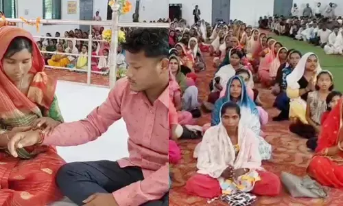 Unique wedding without Fere