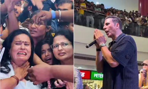 हाउसफुल 5 के इवेंट में मची अफरा-तफरी, अक्षय कुमार ने जोड़े हाथ, की धक्का-धुक्की न करने की अपील