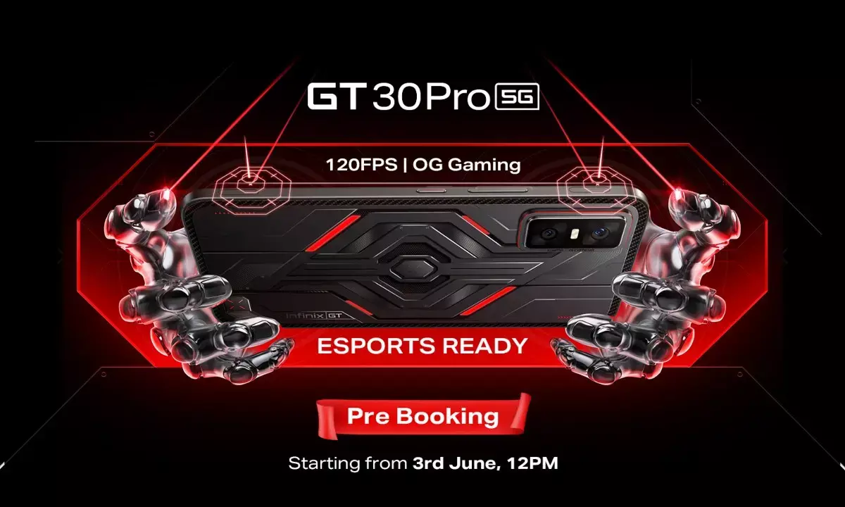 Infinix GT 30 Pro 5G Launch in india Today