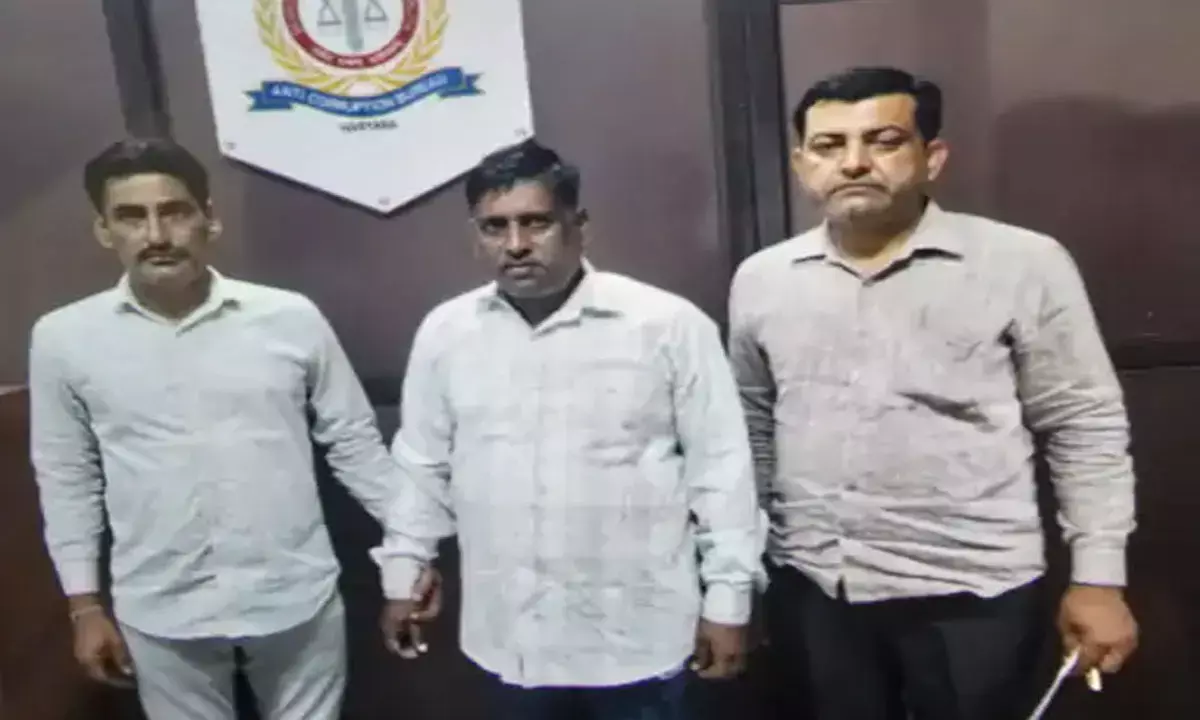 करनाल ACB ने 20 हजार रुपये रिश्वत लेते सोनीपत के सब इंस्पेक्टर को किया गिरफ्तार