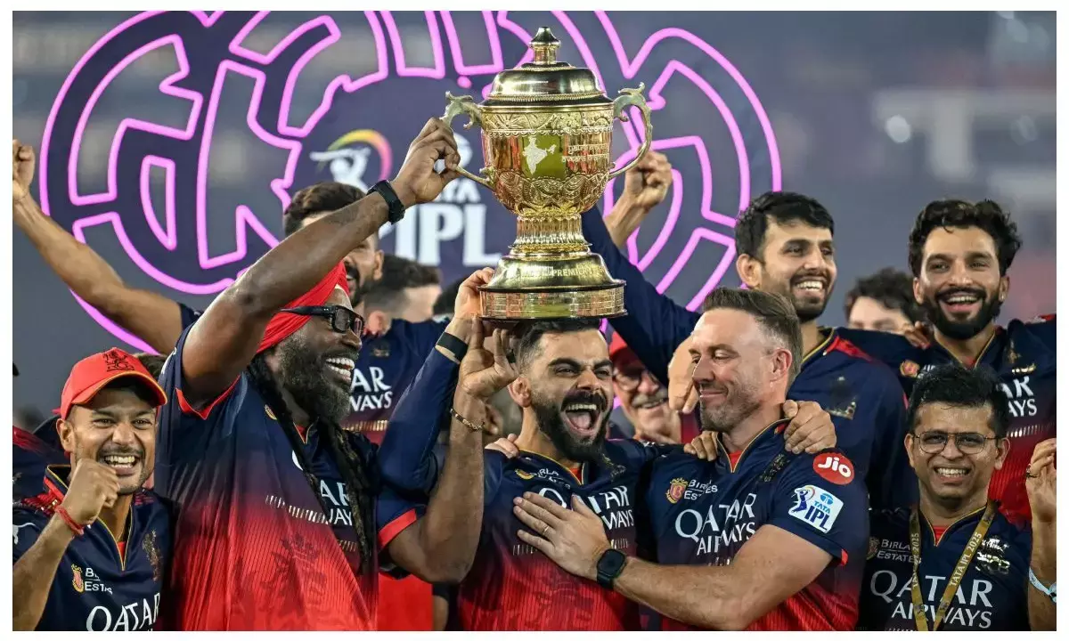 rcb ipl trophy, rcb win, rcb won