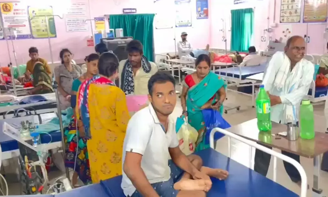 30 से ज्यादा मरीज अस्पताल में भर्ती, स्वास्थ्य विभाग में मचा हड़कंप