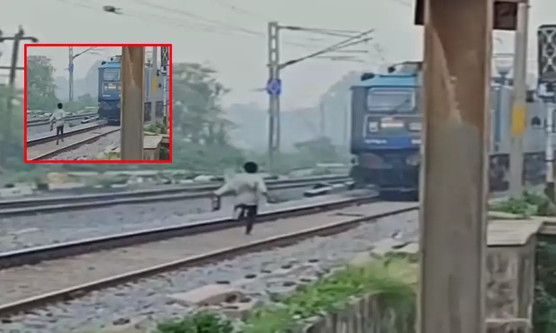 रील बनाने के चक्कर में पटरी पर दौड़ा नाबालिग, हरकत में आई आरपीएफ