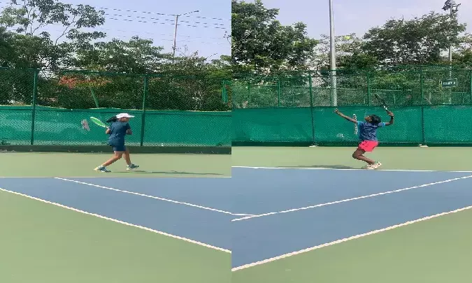 एशियाई रैंकिंग जूनियर U14 टेनिस टूर्नामेंट में कई देशों के खिलाड़ियों ने लिया हिस्सा