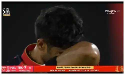 shashank singh in tears: