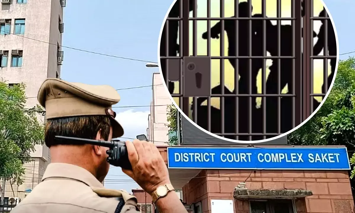 Saket Court Lockup Murder Case