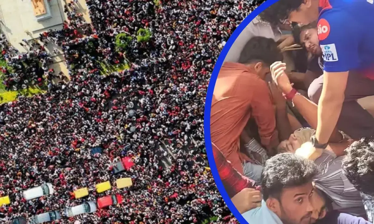 Bangalore stampede Updates