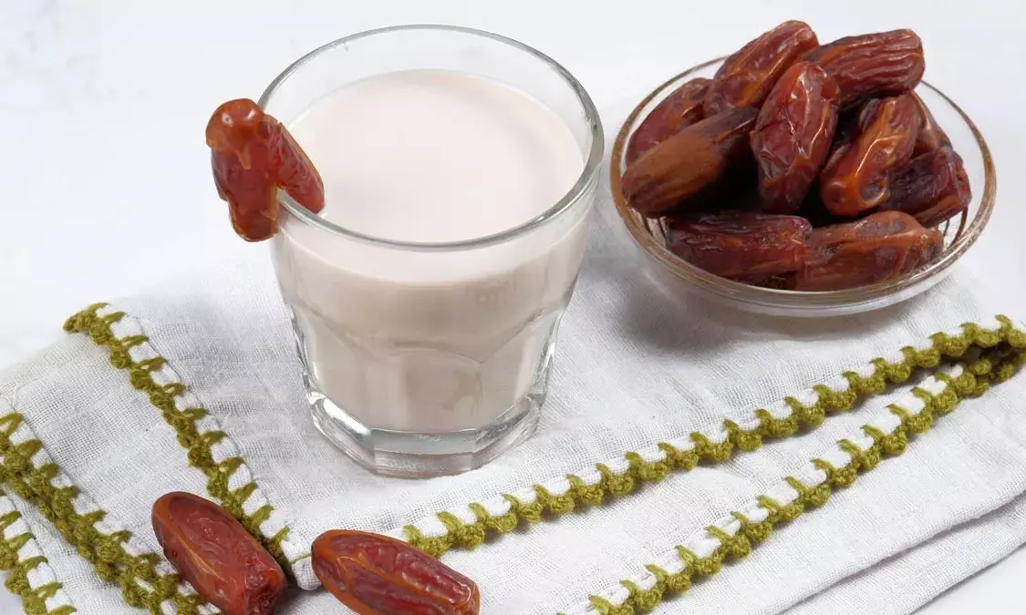 milk with dates benefits