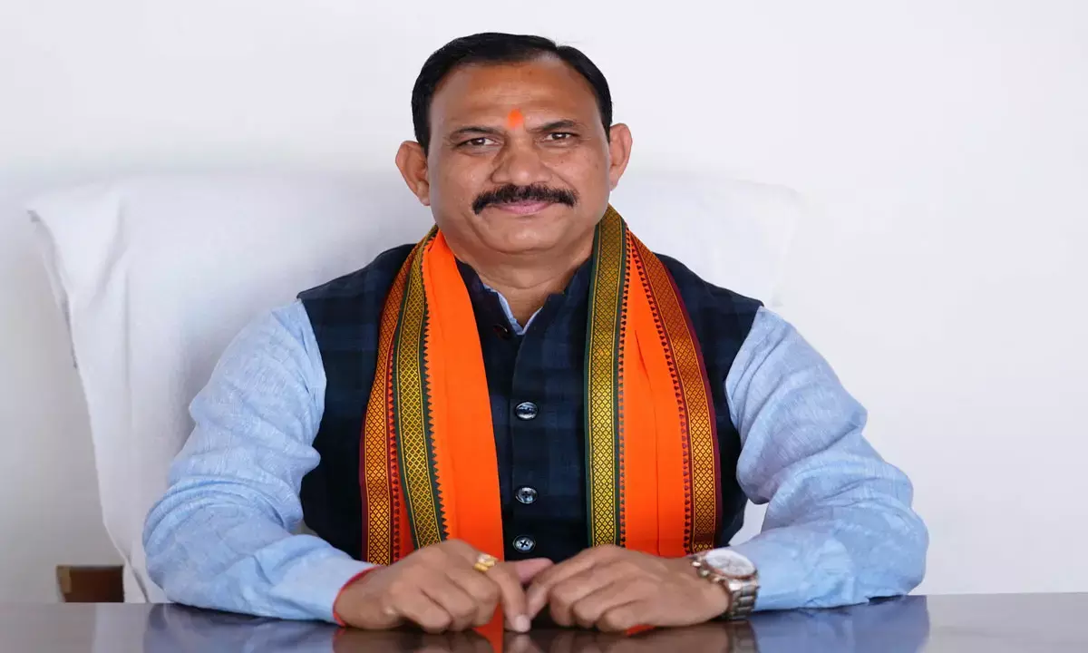 Minister Shyam Bihari Jaiswal