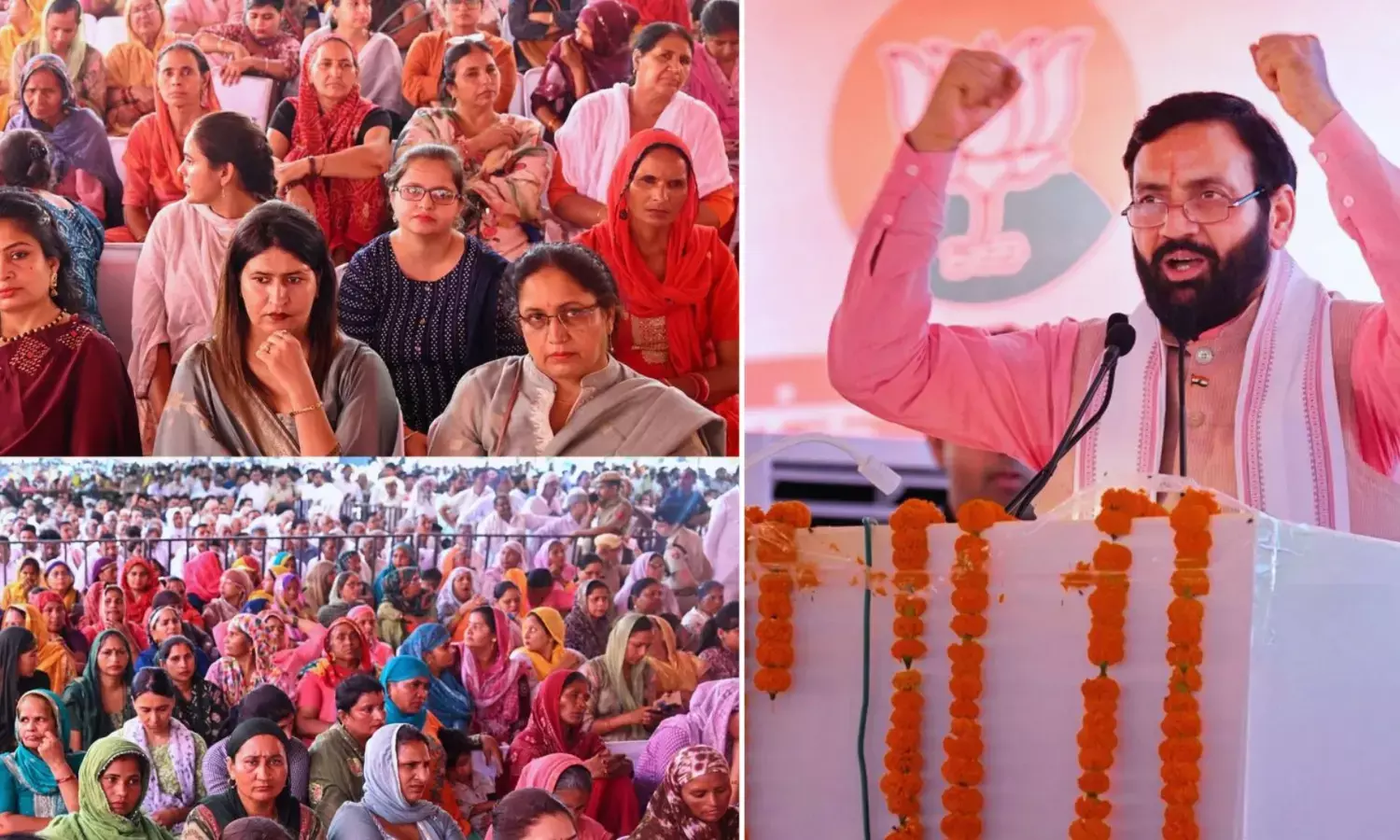 CM Nayab Saini In Palwal