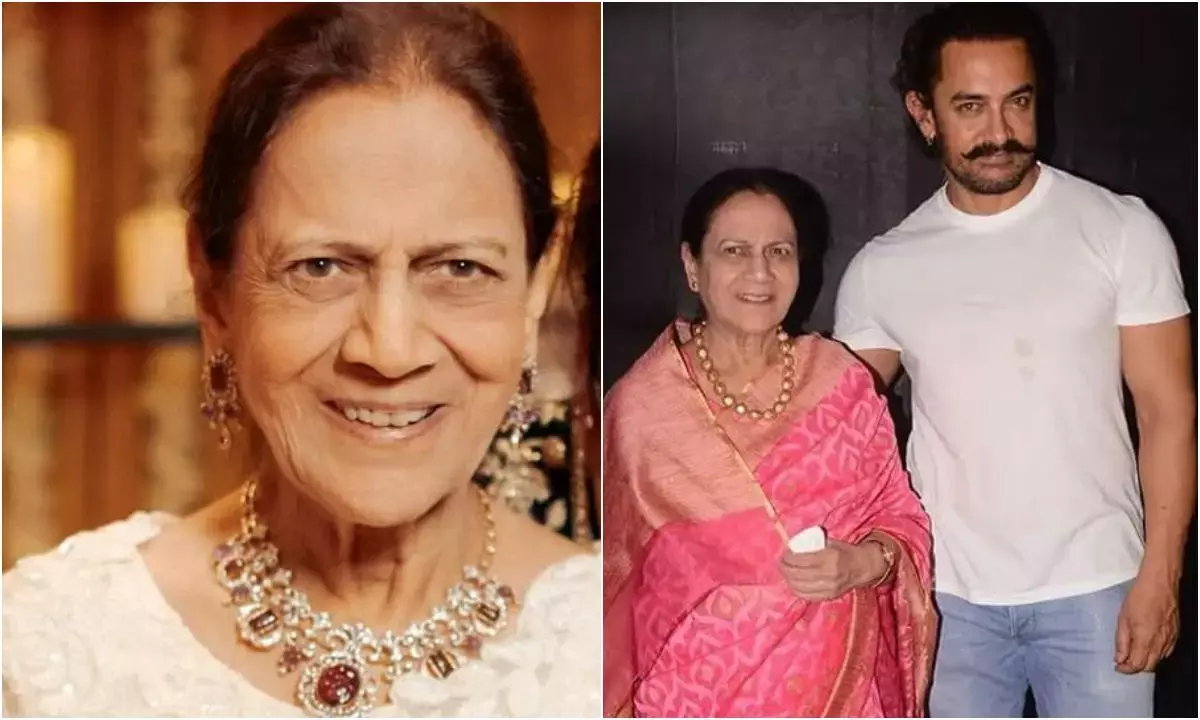 Sitaare Zameen Par: Aamir Khan 90 year old mother Zeenat Hussain makes Bollywood debut