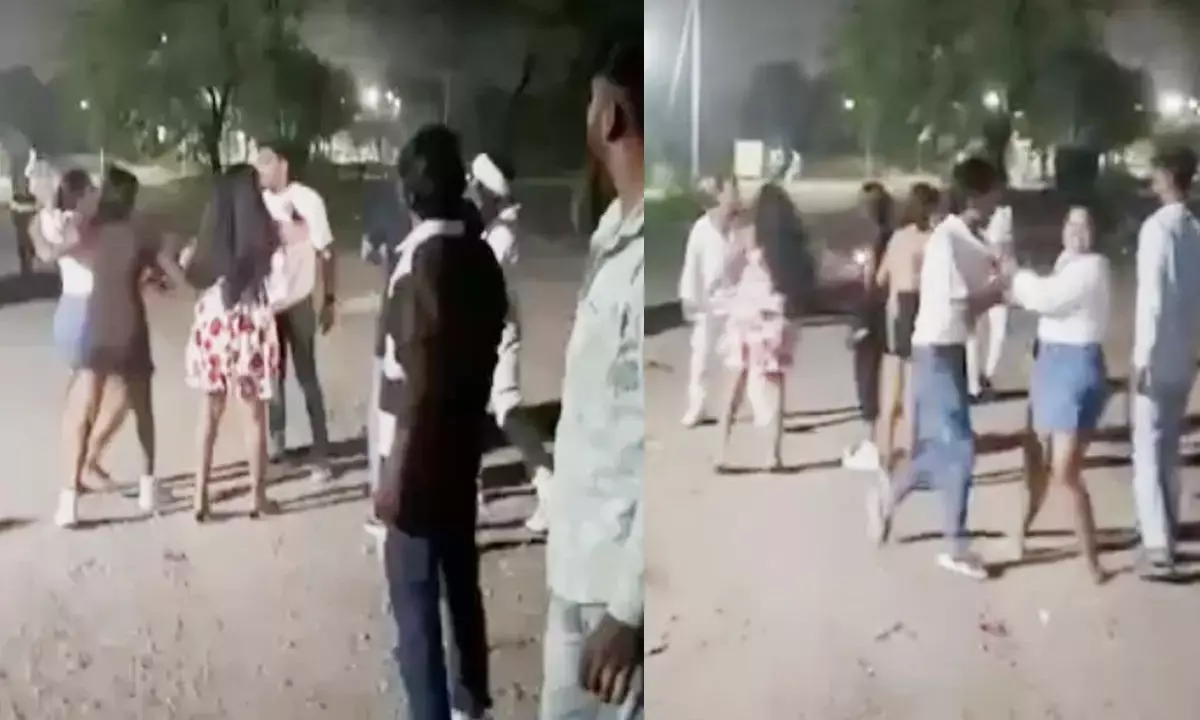 Raipur Riot police arrested miscreant boys